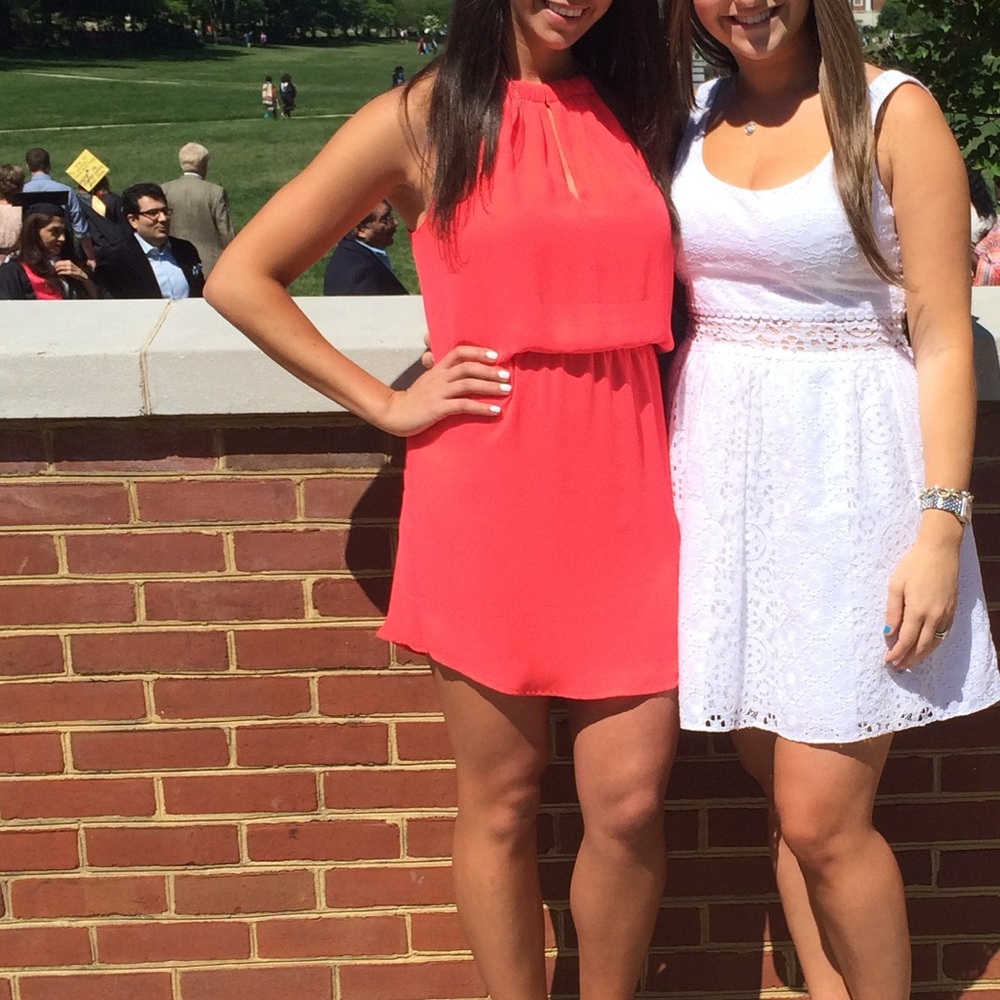 Eight Sixty Red Halter Sundress